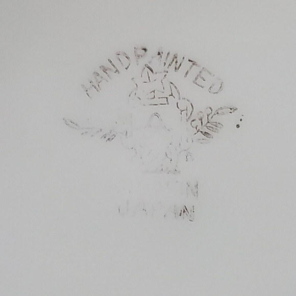 VTG ‘Dragonware’ Ashtray HANDPAINTED Blue Eyed Dragon Nippon Japan - Picture 4 of 6